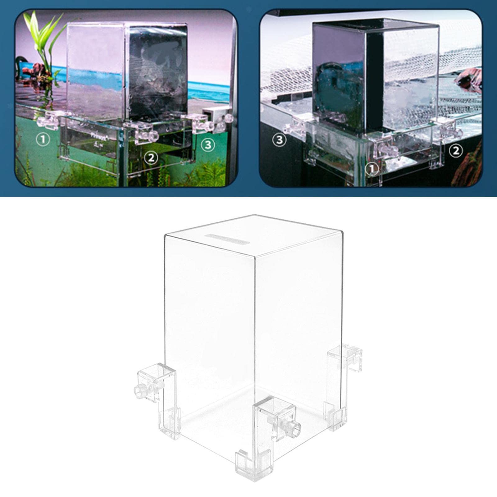 Hifybaty aquarium space enhancement visualizes more activity and decor.