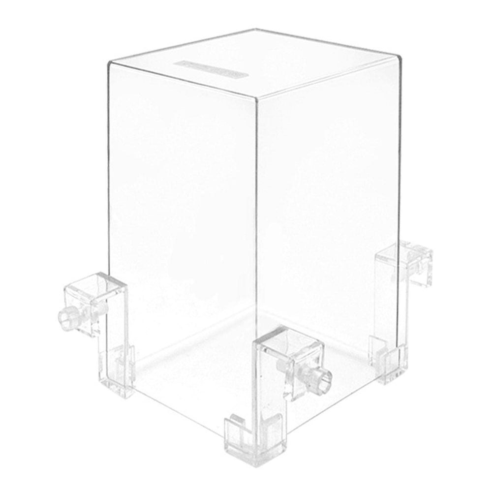 Hifybaty clear viewing organic glass provides unobstructed aquarium visibility.