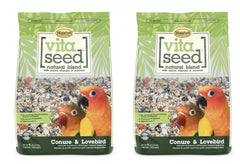 Higgins Vita Seed Natural Blend bags for conure and lovebird feeding convenience