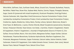 Higgins Vita Seed Natural Blend highlights crop seeds and grains for balanced feeding