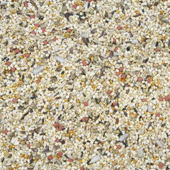 Higgins Vita Seed Natural Blend Finch Food 2lb pack closeup shows natural ingredients and convenience.