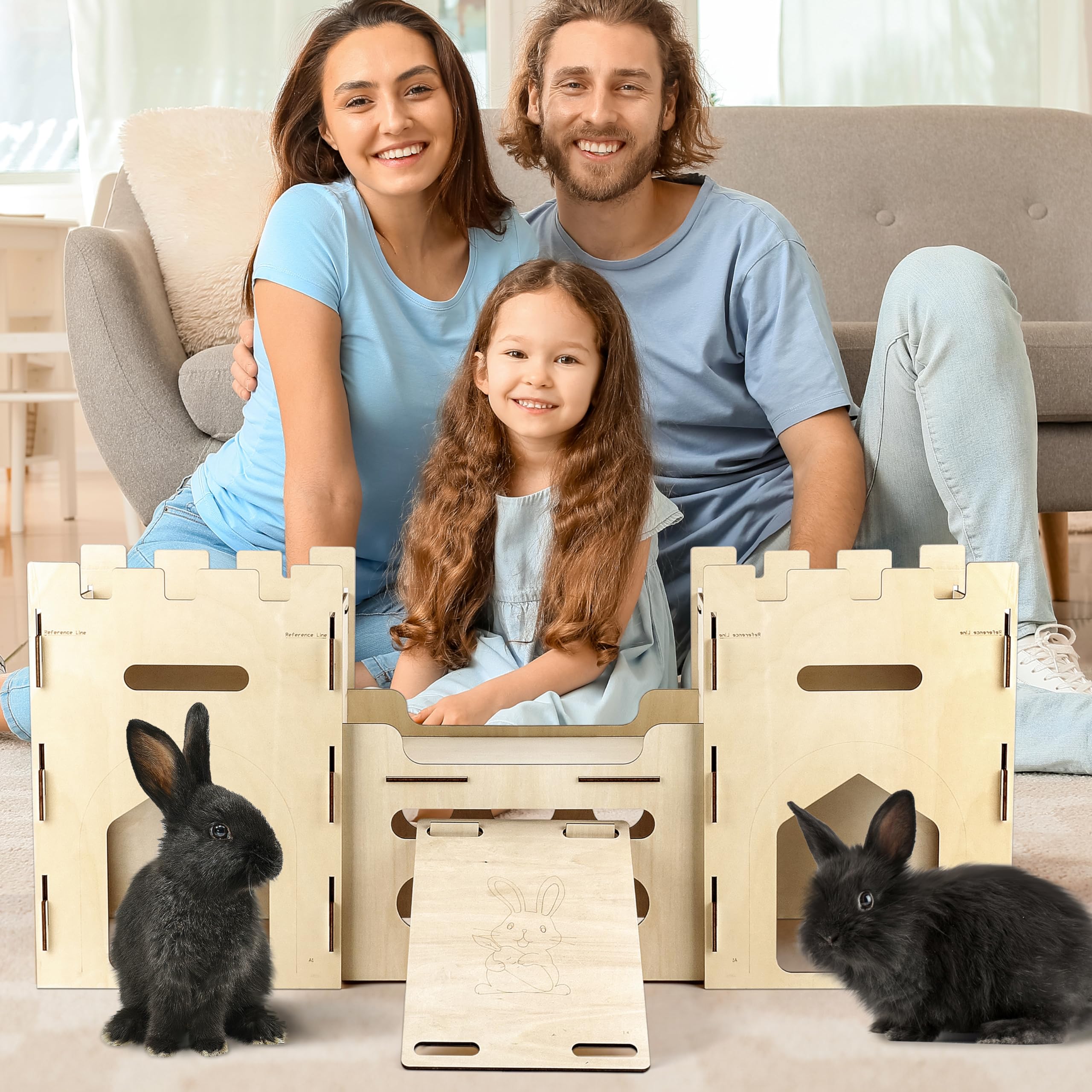 hiima-lex sturdy-wood-construction emphasizes durable, safe habitat