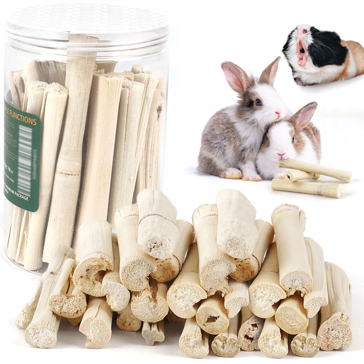 HIIMALEX Bunny Snacks pack ready for safe dental chewing and bonding with pets