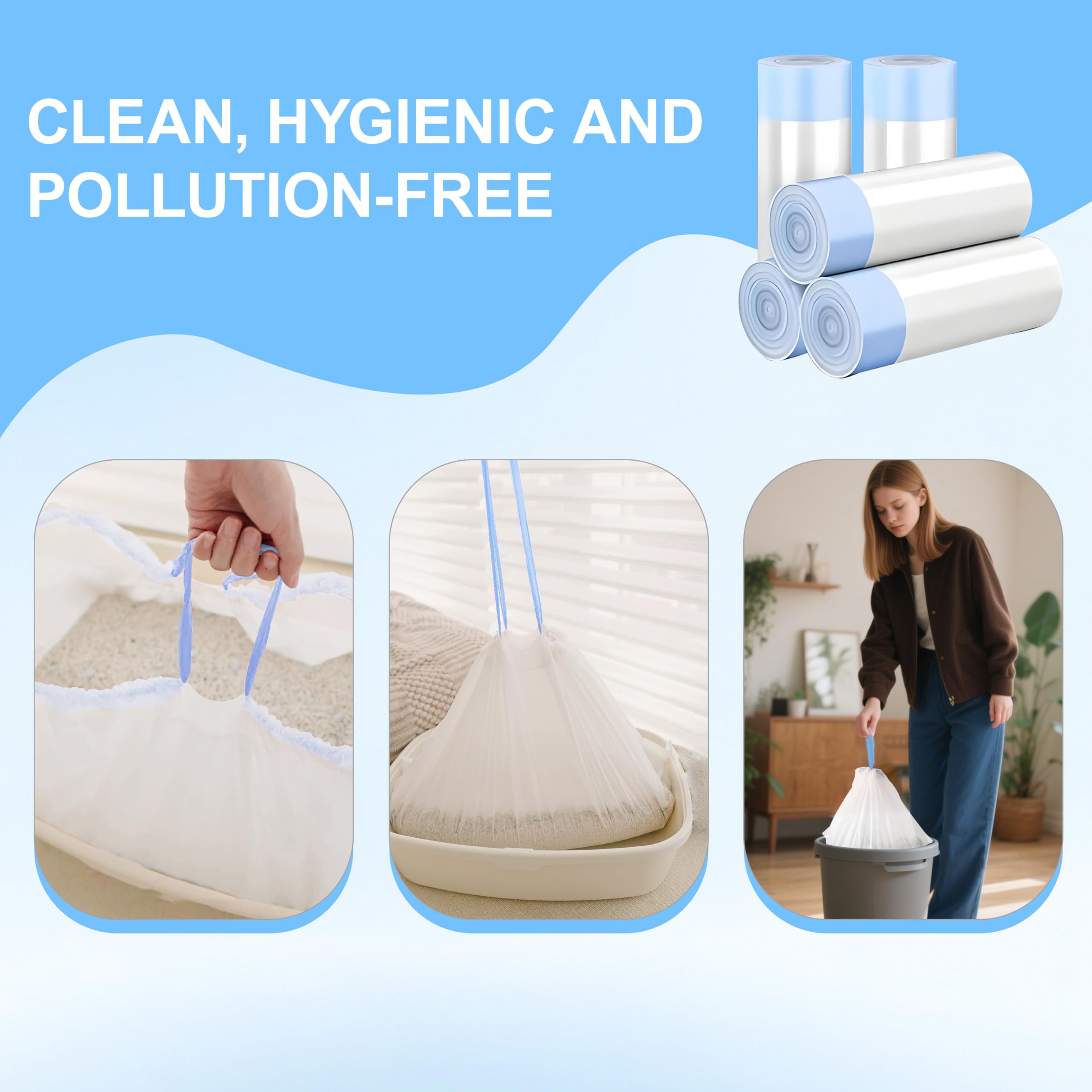 HIITYFF 25x16-size liner holds large waste for multi-cat homes