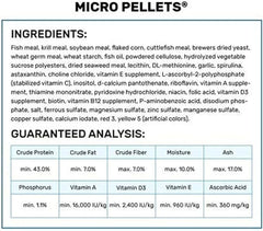 Alimento para uso diario en acuarios con dosificación sencilla.