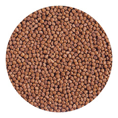 Hikari Cichlid Gold pellets closeup reveals texture and size