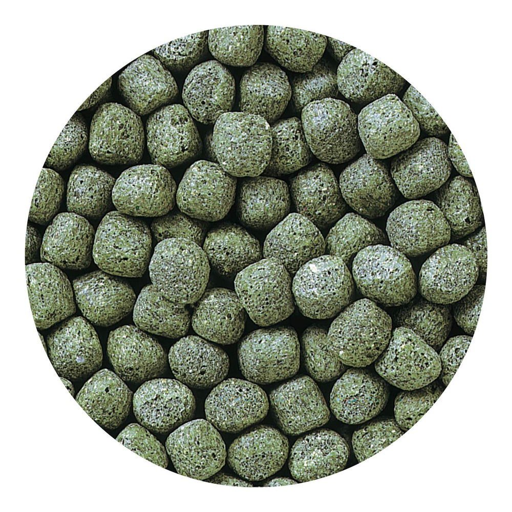 Hikari Cichlid Staple Floating Pellets packaging showing large pellets