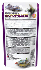 Hikari micropellets small-tank-feed demonstrates gentle, controlled feeding in nano tanks
