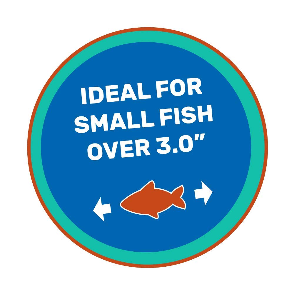 Hikari mini cichlid pellets portion shows compact 2.2-lb supply.