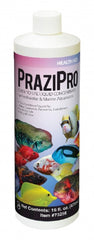 Hikari Prazipro 16oz bottle for parasite treatment in freshwater and marine aquariums.