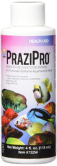 Hikari Prazipro 4oz bottle ready for aquarium parasite treatment and safe fish care