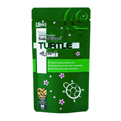 Hikari Saki Turtle Food 20oz showcases balanced nutrition for healthy shell and digestion