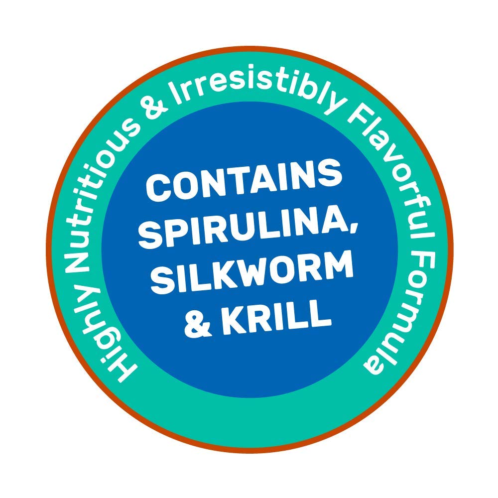 Hikari Sinking Wafers jar-label, signaling freshness and vitamin-rich formulation.