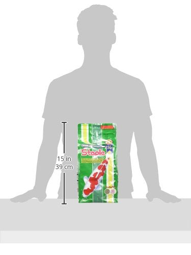 Hikari Staple Koi Food Mini Pellet feeding boosts growth in pond koi
