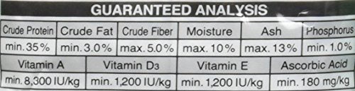 Hikari Staple Koi Food Mini Pellet shown in pond feeding routine promotes color retention