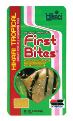 Hikari Tropical First Bites pack shot showing nutritious formula for early fry growth