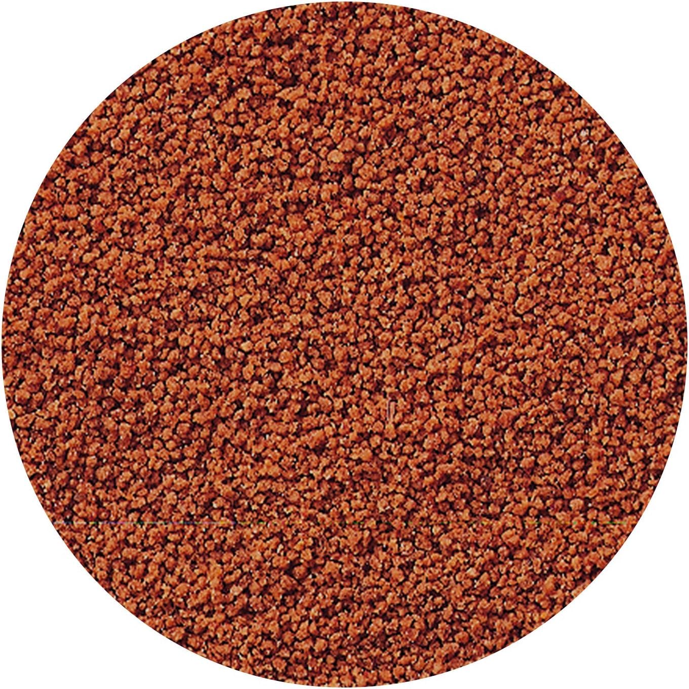 Hikari in-tank feeding image shows pellets sinking slowly for all tank levels