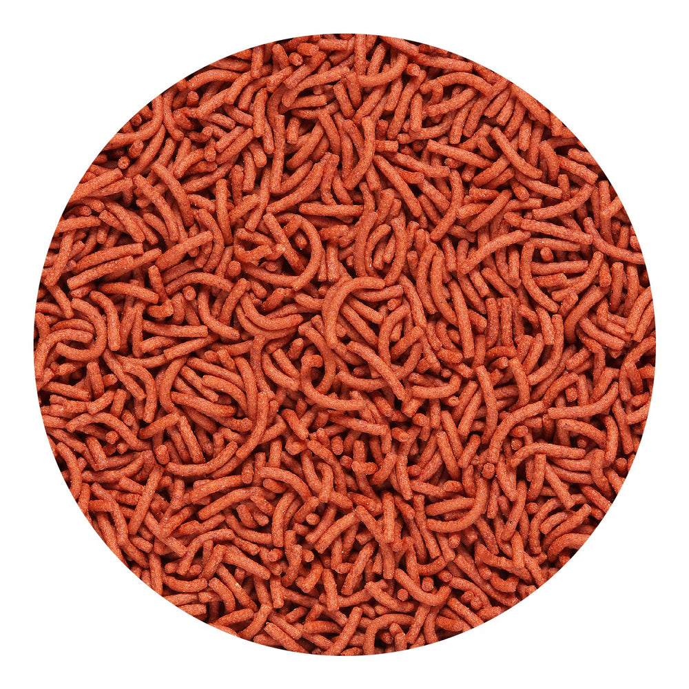 Hikari Vibra Bites mealworms enhance appeal for tropical fish.