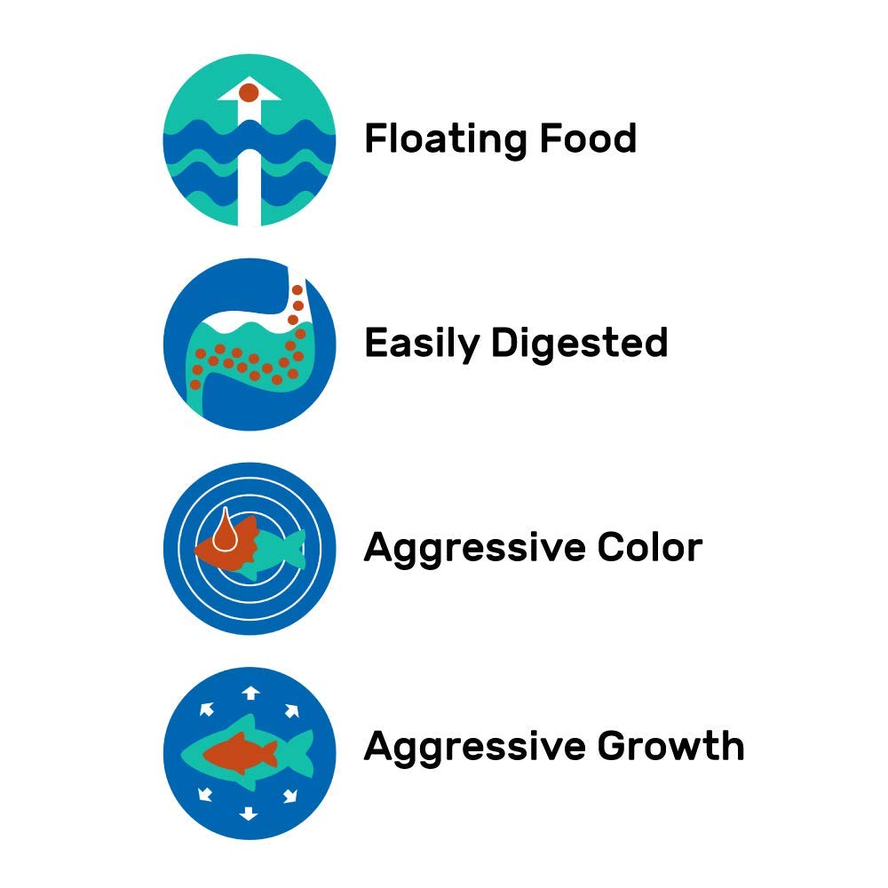 Hikari wheat germ dense pellets support digestion and energy