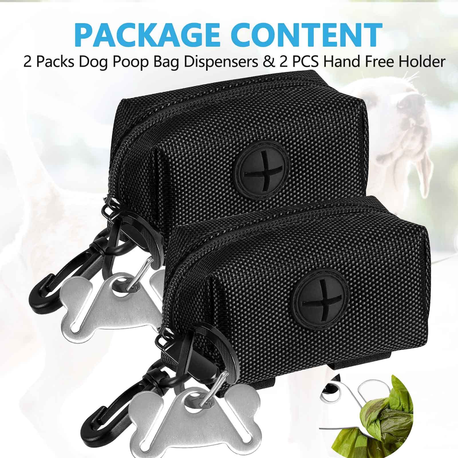 Hilihali dispenser in use clipped to backpack for convenient access