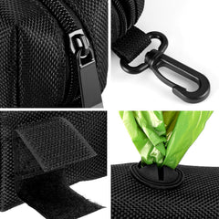 Hilihali dog waste bag dispenser hole for pulling illustrates easy one-by-one bag access.