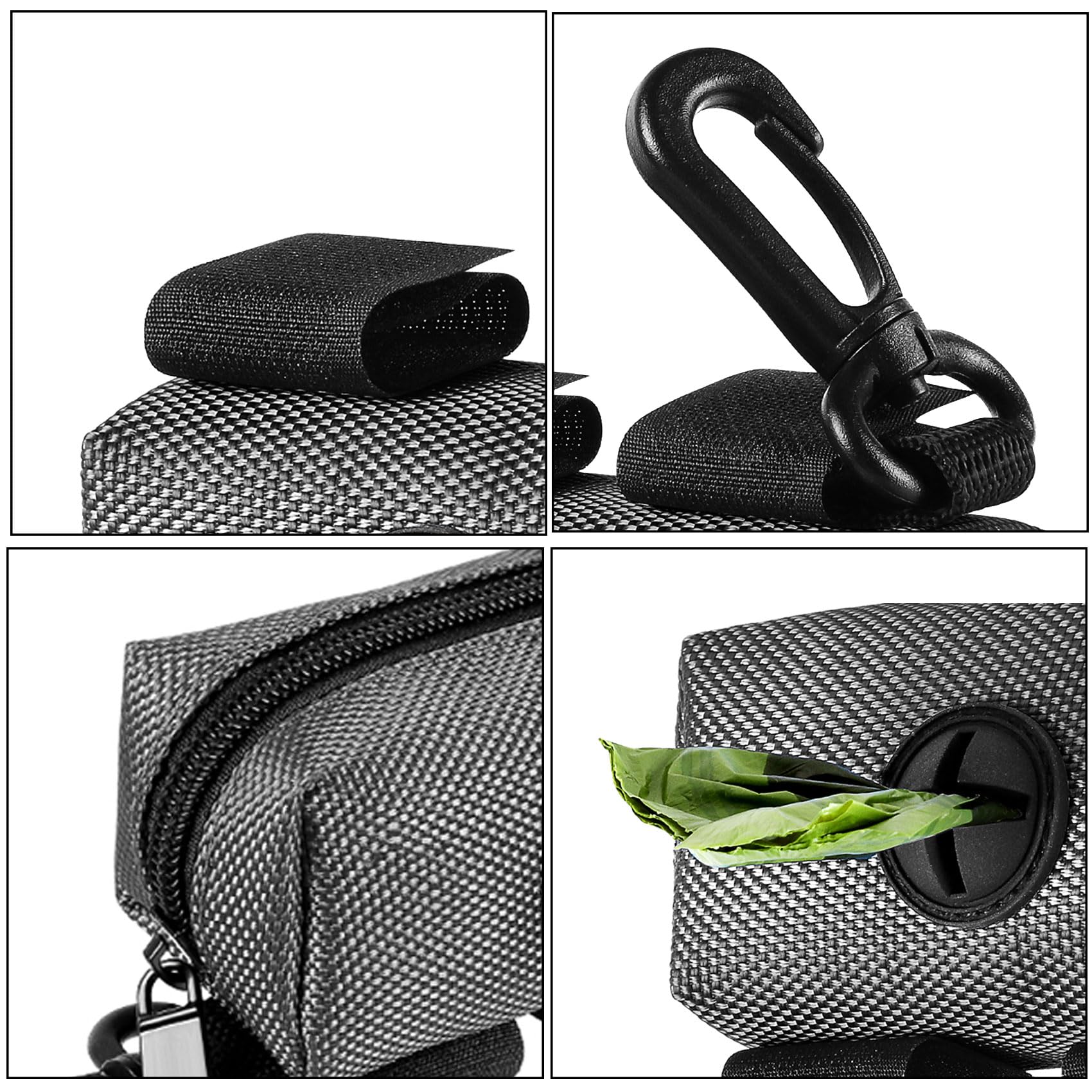 Hilihali dispenser pull-out bags image emphasizes one-by-one dispensing for hassle-free walks