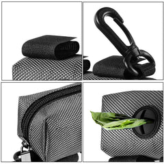 Hilihali dispenser pull-out bags image emphasizes one-by-one dispensing for hassle-free walks