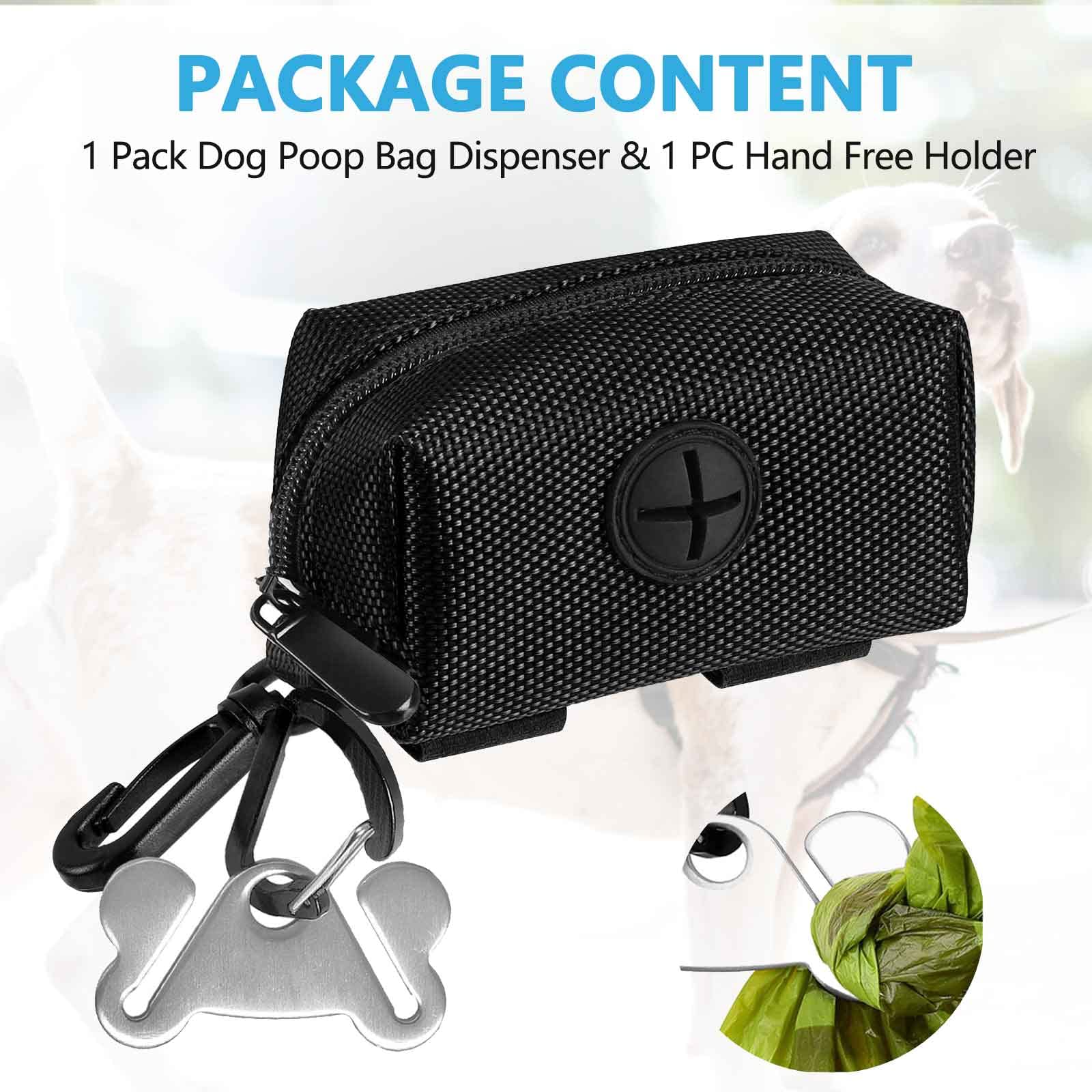 Hilihali dog waste bag dispenser waterproof oxford fabric supports rugged outdoor use.