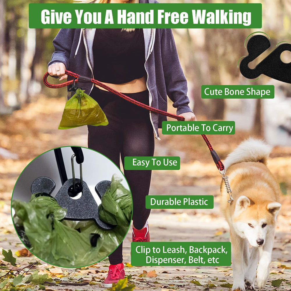 Hilihali durable plastic dog poop bag holder for long-lasting use.