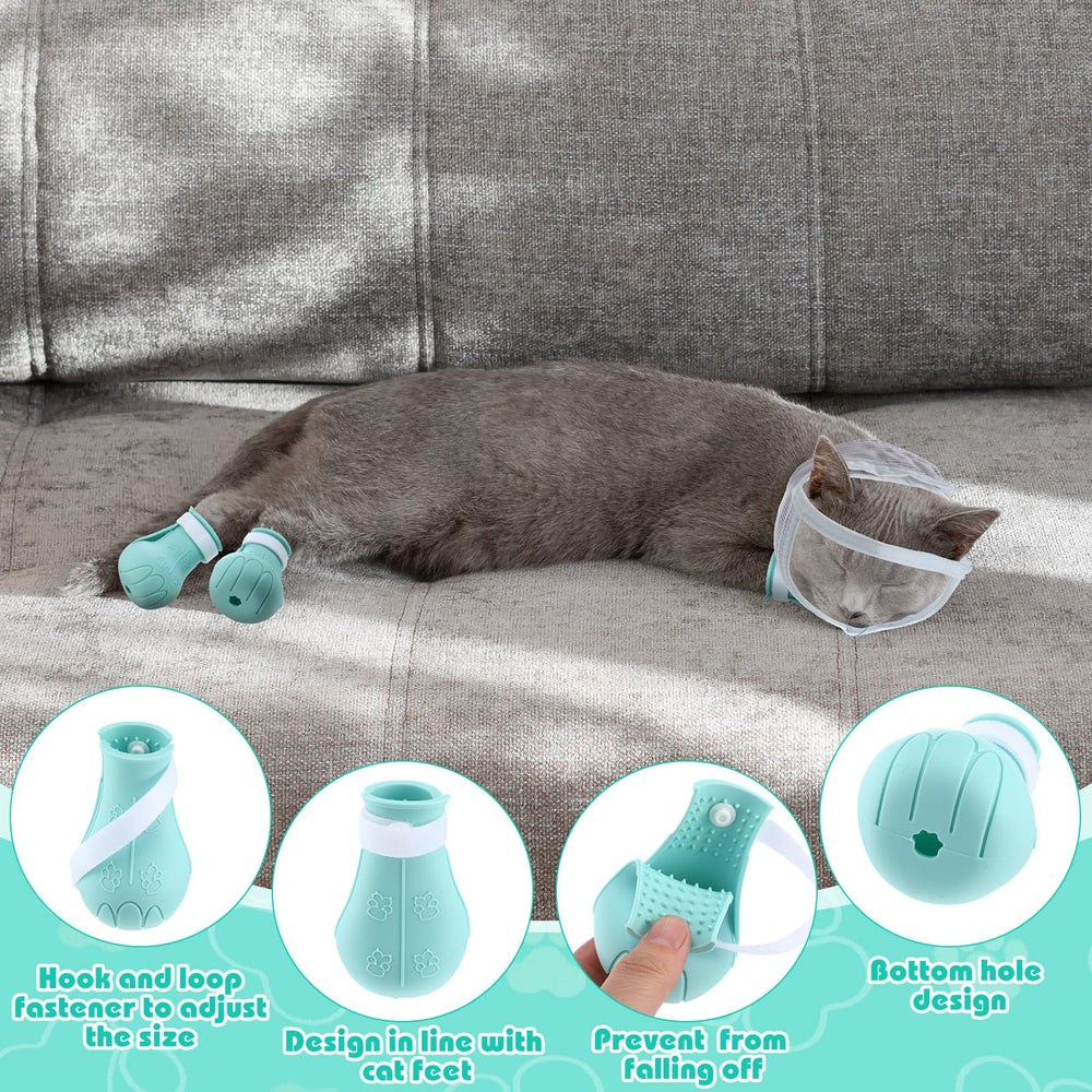 Hillban cat muzzle lightweight design for easy wear.