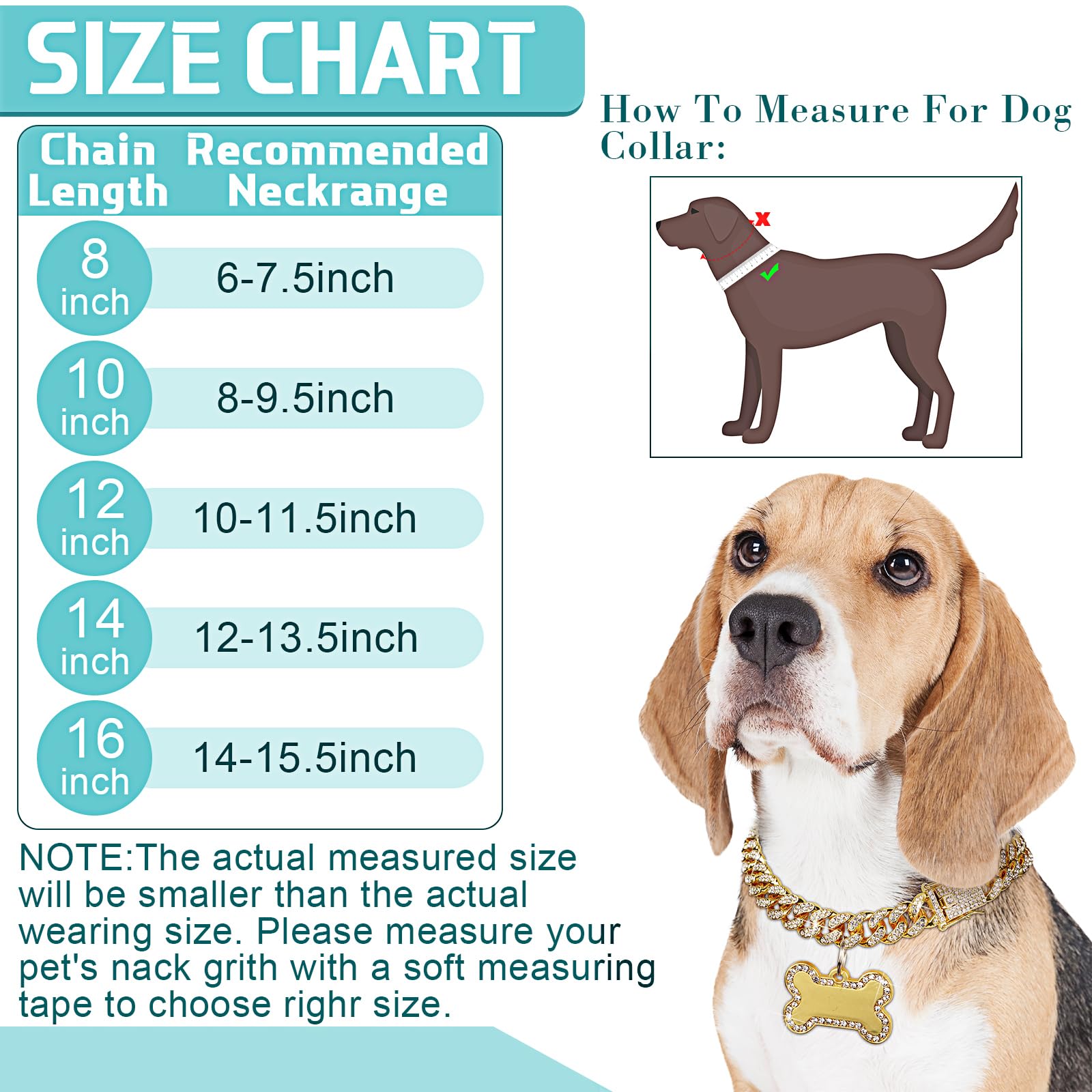Hillban puppy tag rhinestones—adds sparkle and clear ID for pets.