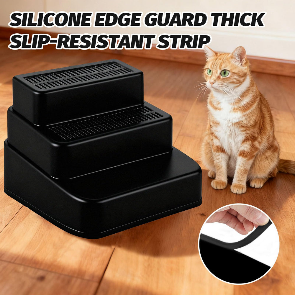 Himake non-slip textured surface and rubber feet keep stability.