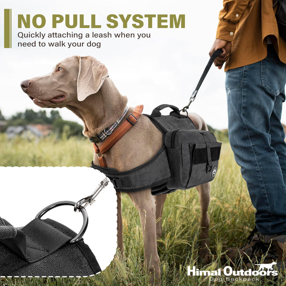 Himal Outdoors large dog fit covers neck 22–31.5 inches and chest 29–35.8 inches.