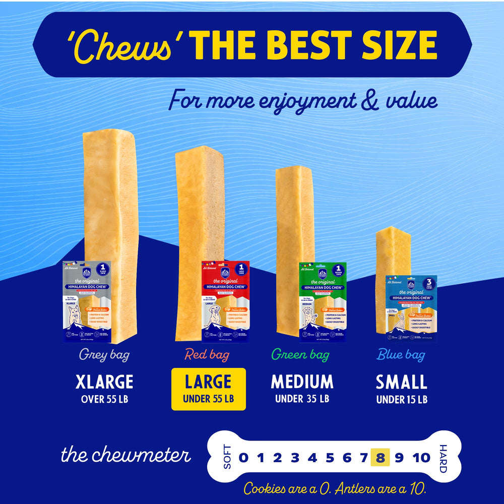 Himalayan Dog Chew digestible texture close-up – easily digestible yak cheese.