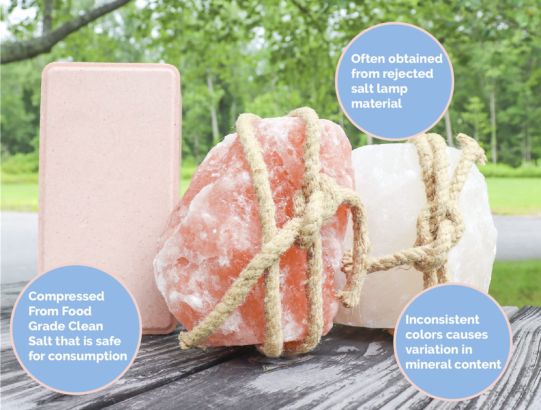 Himalayan Secrets multi-species salt lick brick suitable for horses and cattle