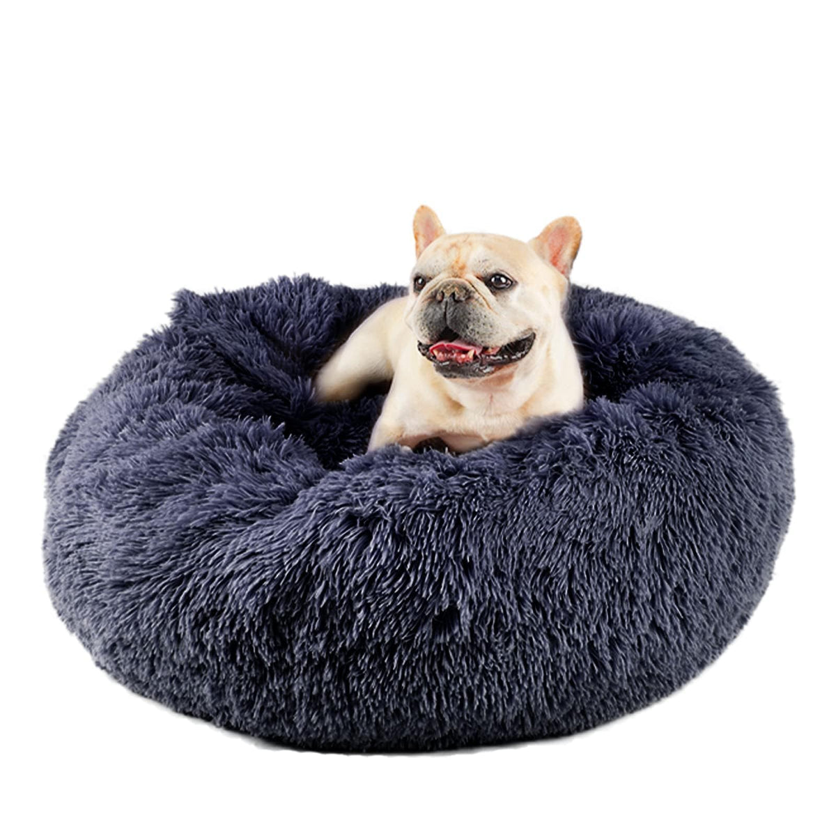 Himax Medium Dog Bed closeup with plush fabric for cozy naps