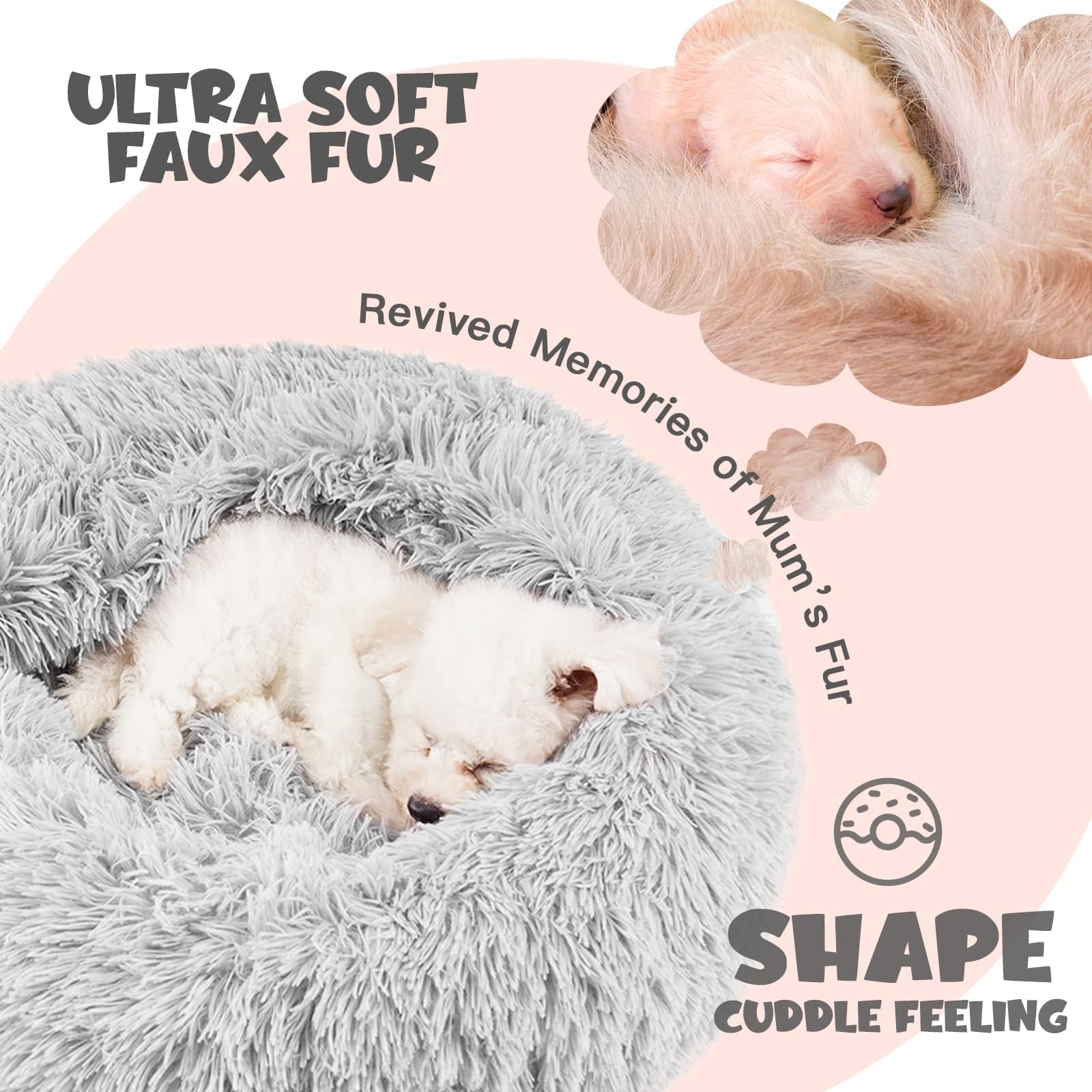 Himax blanket-attached design offers burrow, open bed, pillow, or full cover options.