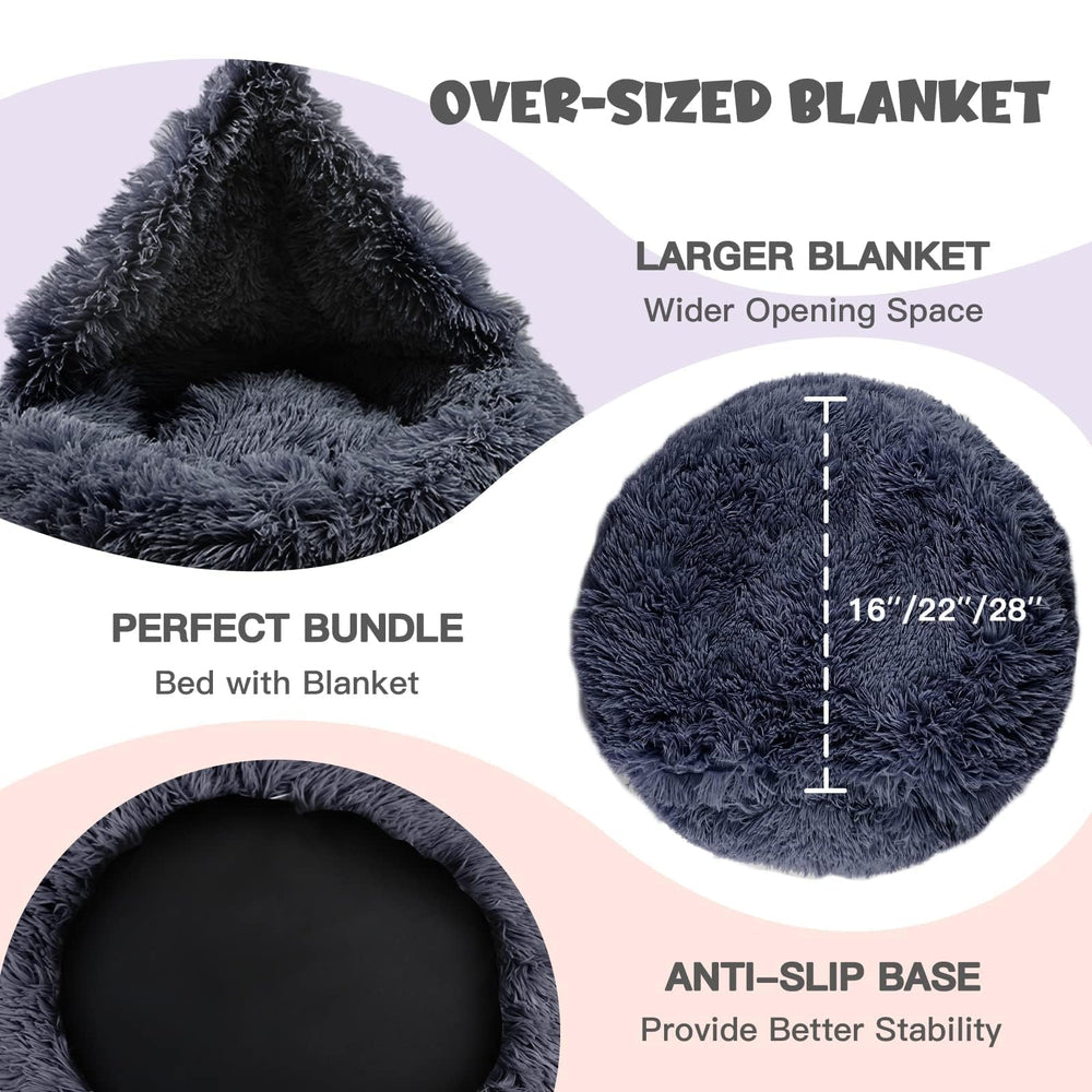 Himax three-size options fit small to mid-size dogs for versatile home retreat.