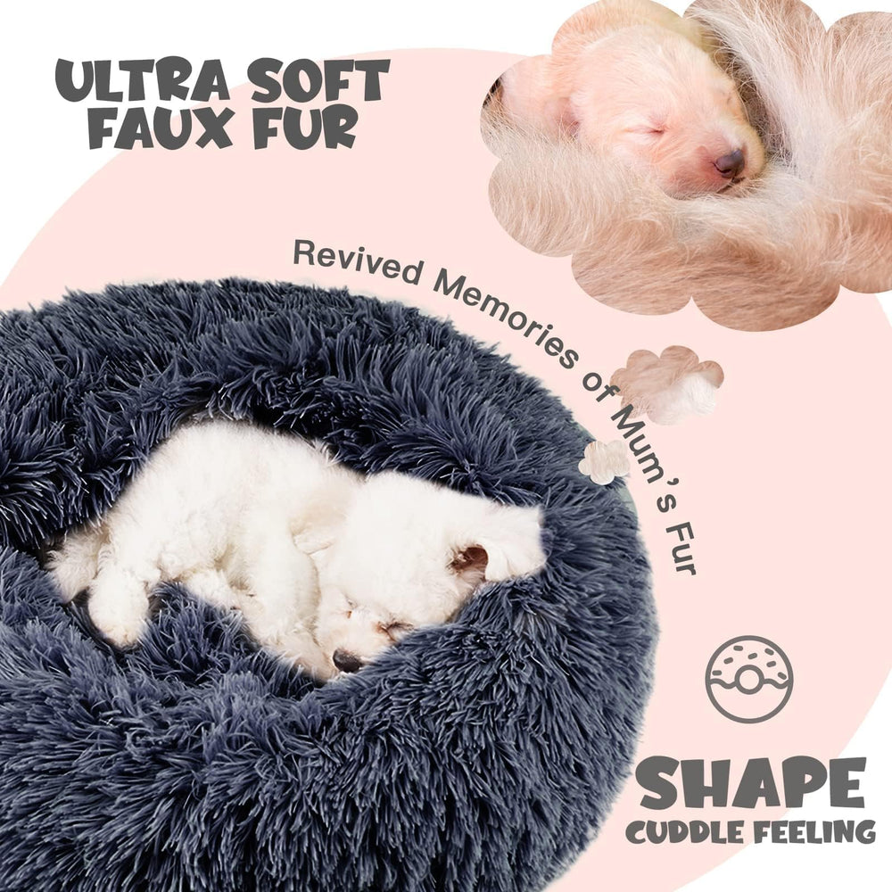 Himax donut bed blanket combo supports nest pillow or open bed configurations.
