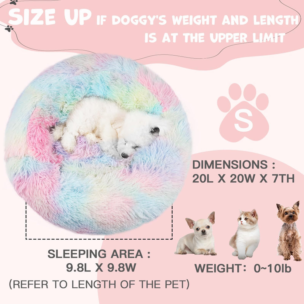 Himax small dog bed available in three sizes to fit tiny to larger pets.