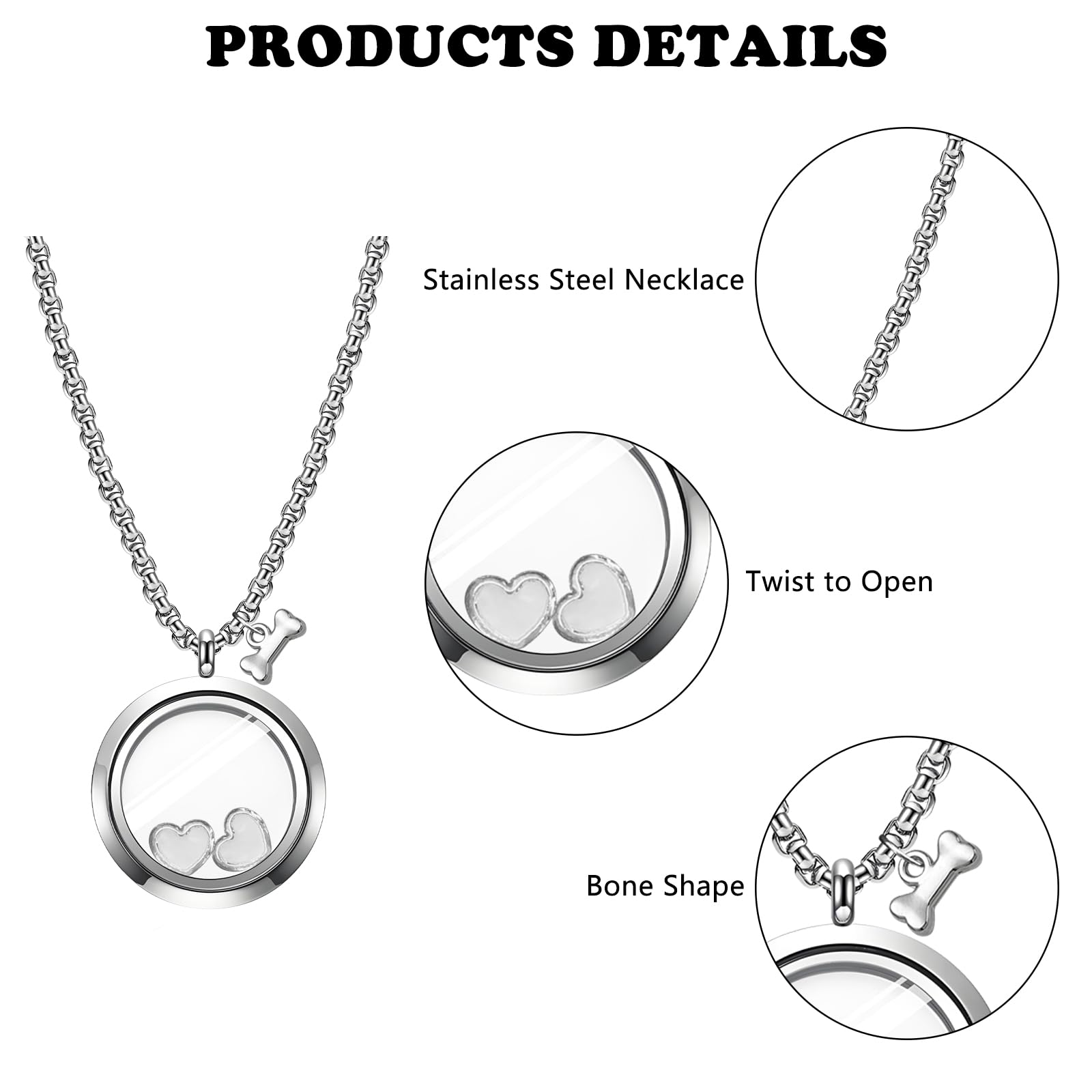 HINGTAI heart pendant and ornaments provide a personal touch to memorial jewelry.