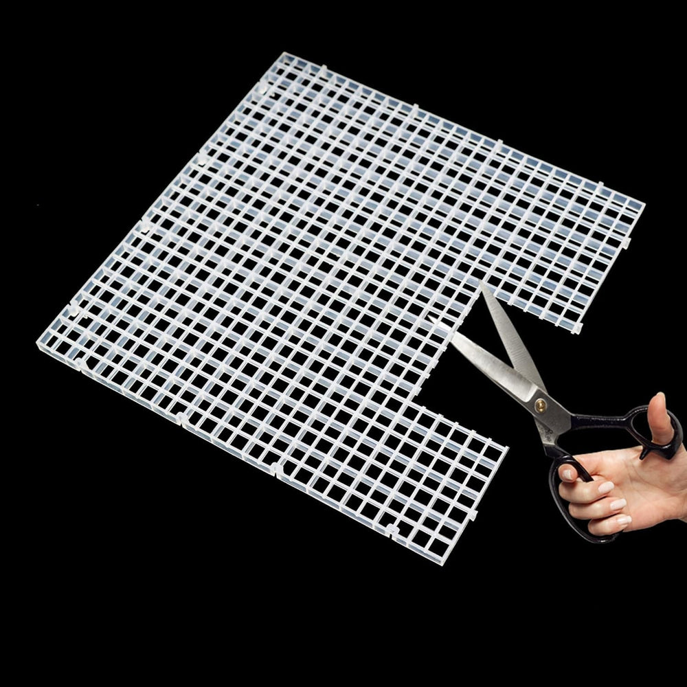 Hipanda terrarium lid grid assembly shows a trim-to-fit barrier for terrariums.