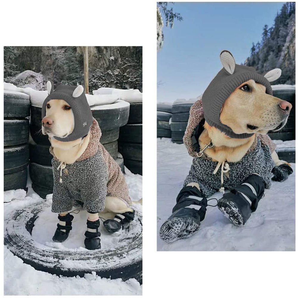 Hipaw waterproof fabric and fleece lining provide warmth and comfort during cold days