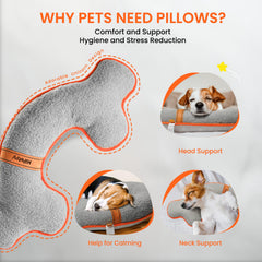 HiPetpy: soporte cuello para perro mediano brinda confort.