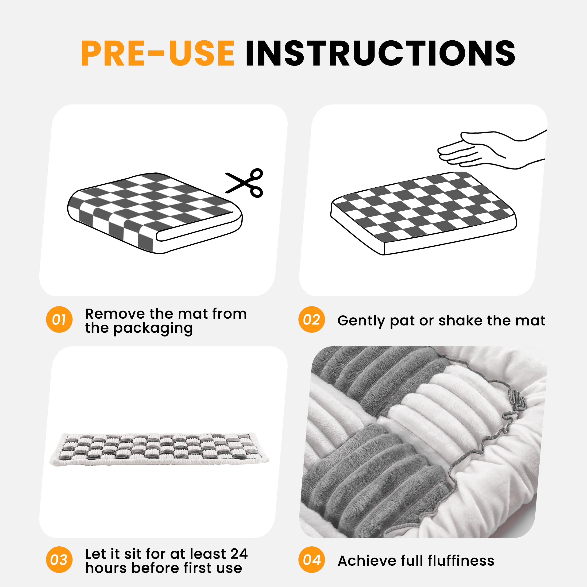 HiPetpy backseat mat available in grey-white color option