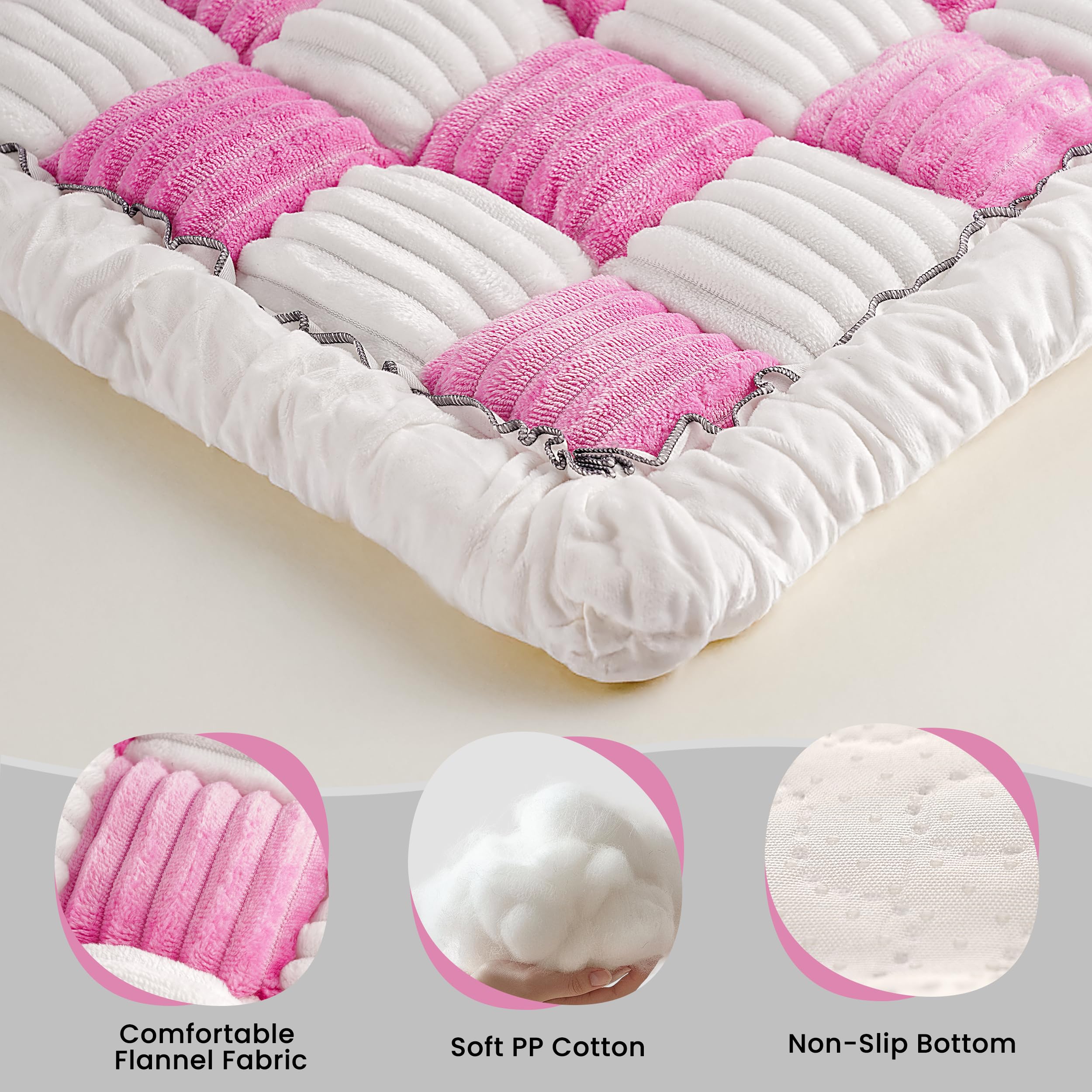 HiPetpy Backseat Dog Bed Mat covers full back seat to protect upholstery.
