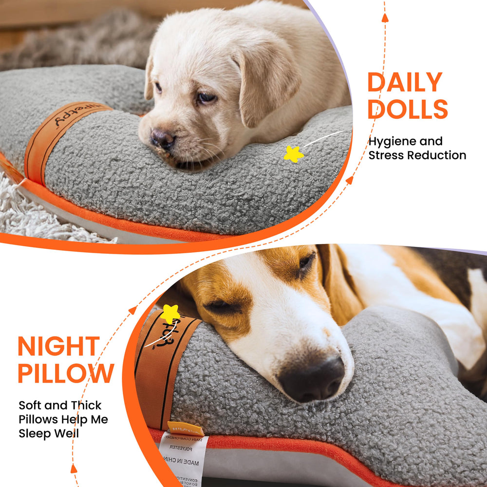 HiPetpy: soporte espalda para perros durante siestas.