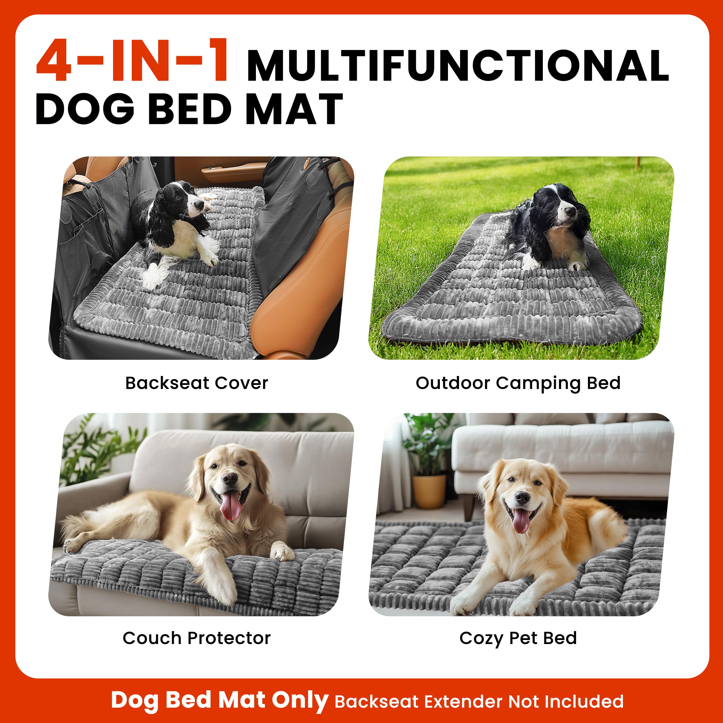 HiPetpy six-color options enhance your car interior while offering practical travel comfort.