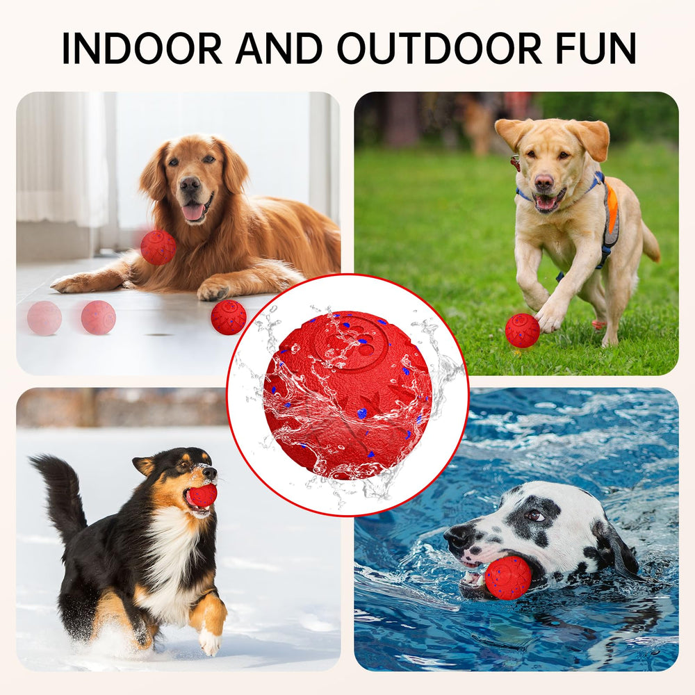 hipibbo interactive dog toy ball bouncing action sparks active play