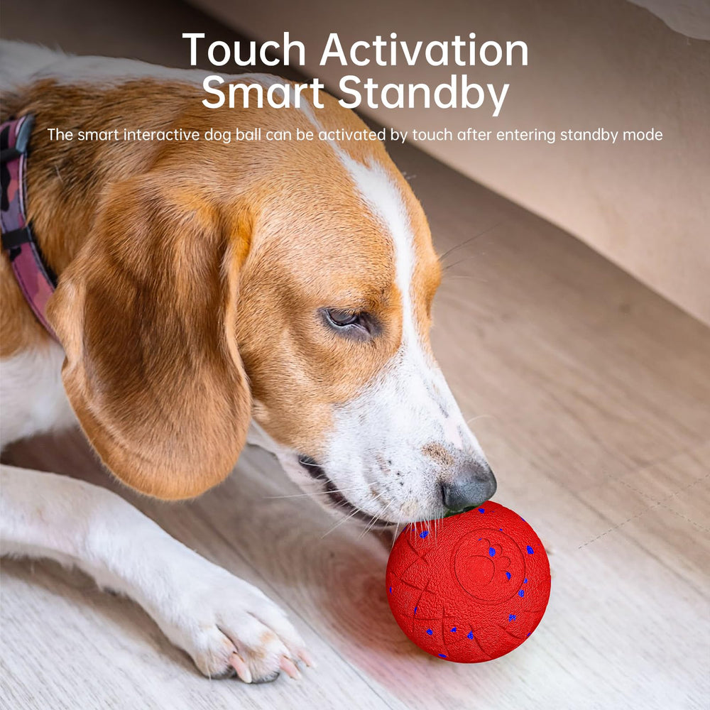 hipibbo interactive dog toy ball diameter 3.15 inches fits medium to large dogs